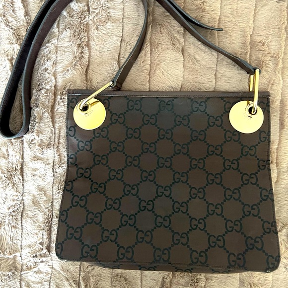 Gucci Bags Gucci Crossbody Bag Canvas Poshmark